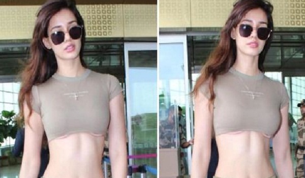Disha Patani wore such a top, could not hide it in front of the camera… and became a victim of Oops Moment