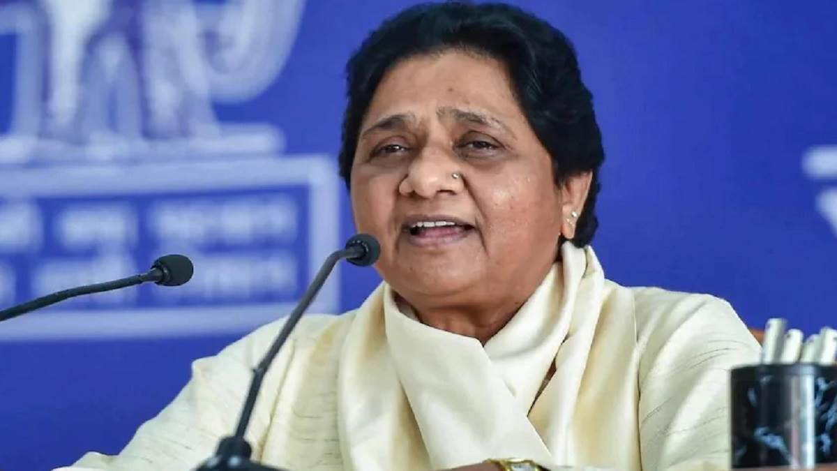 Mayawati spoke on the police confrontation over the arrest of TV journalist, the incident destroyed the rule of law