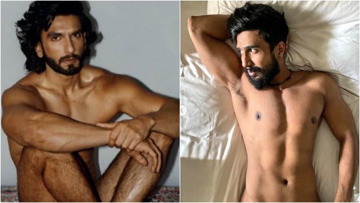 After Ranveer Singh, now this actor has shared nude photos, Badminton player wife has taken these pictures