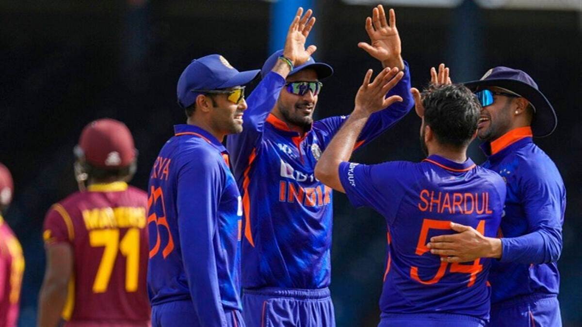 Team India's 12th consecutive series win over West Indies, Axar Patel's stormy fifty