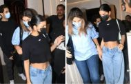 Shahrukh Khan's daughter Suhana Khan was seen in a hot dress, which is being liked by the audience, wreaking havoc in a black crop top.