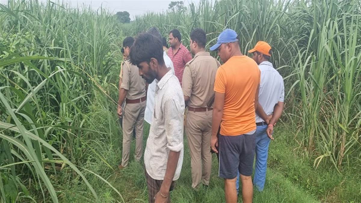 Beheaded body of a young man found lying in the field in Bulandshahr, could not be identified