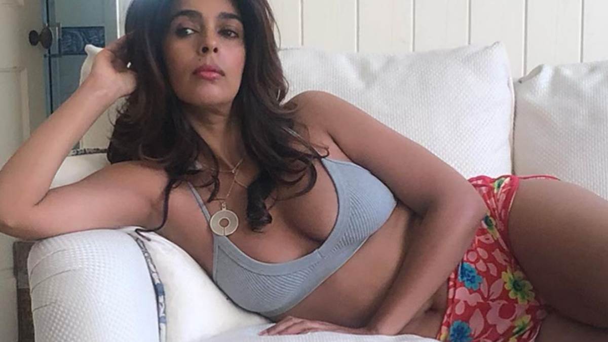At the age of 45, Mallika rocked the internet with her boldness, fans were blown away by her bikini look