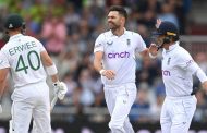 James Anderson became the first player in the world to play 100 Test matches at home