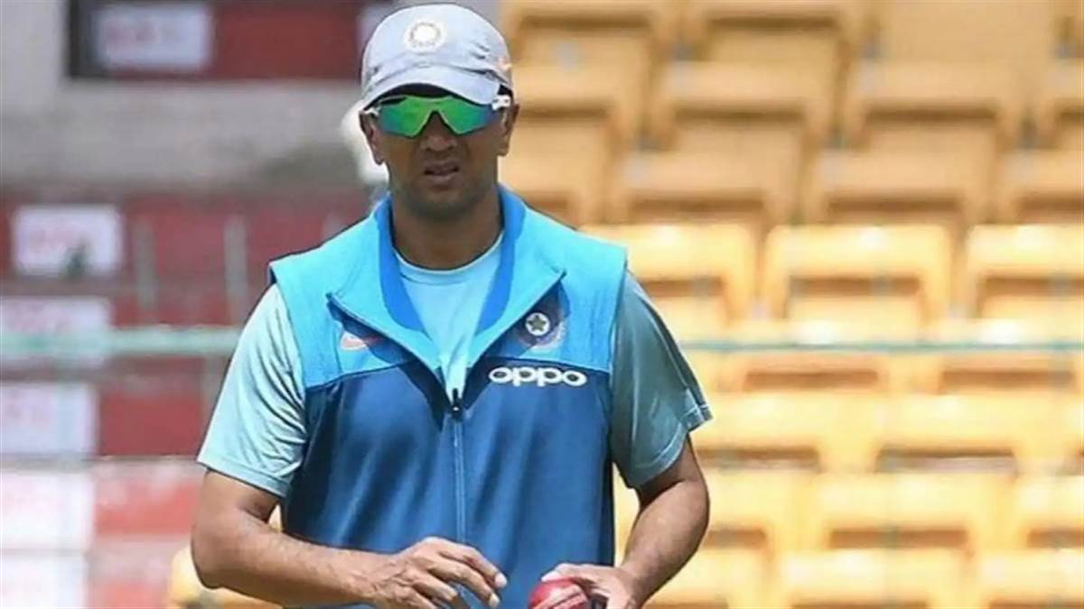 Good news for Team India, Rahul Dravid turned Kovid negative before the match against Pakistan