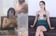 Urfi Javed was doing makeup, sitting topless in front of the mirror, the pictures created a ruckus!