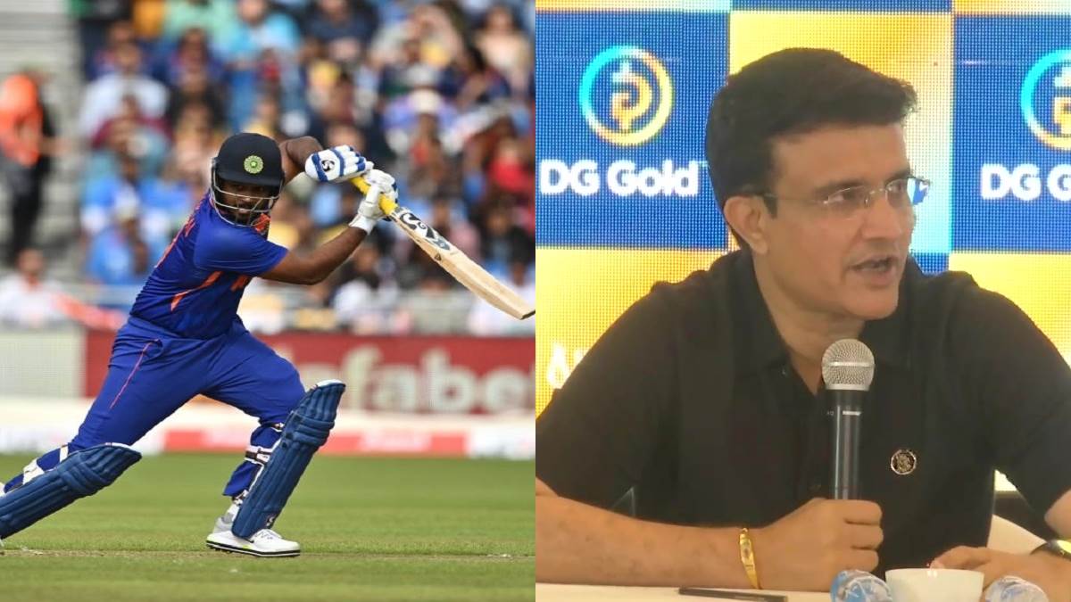 Sourav Ganguly gave a big update about Sanju Samson's future in the Indian team, confirmed to play against SA