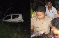 Accident in Sant Kabirnagar, car fell in drain, death of mother, son and grandson