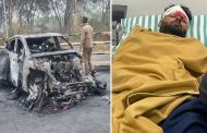 Big accident with Pant, car burnt to ashes, referred to Dehradun