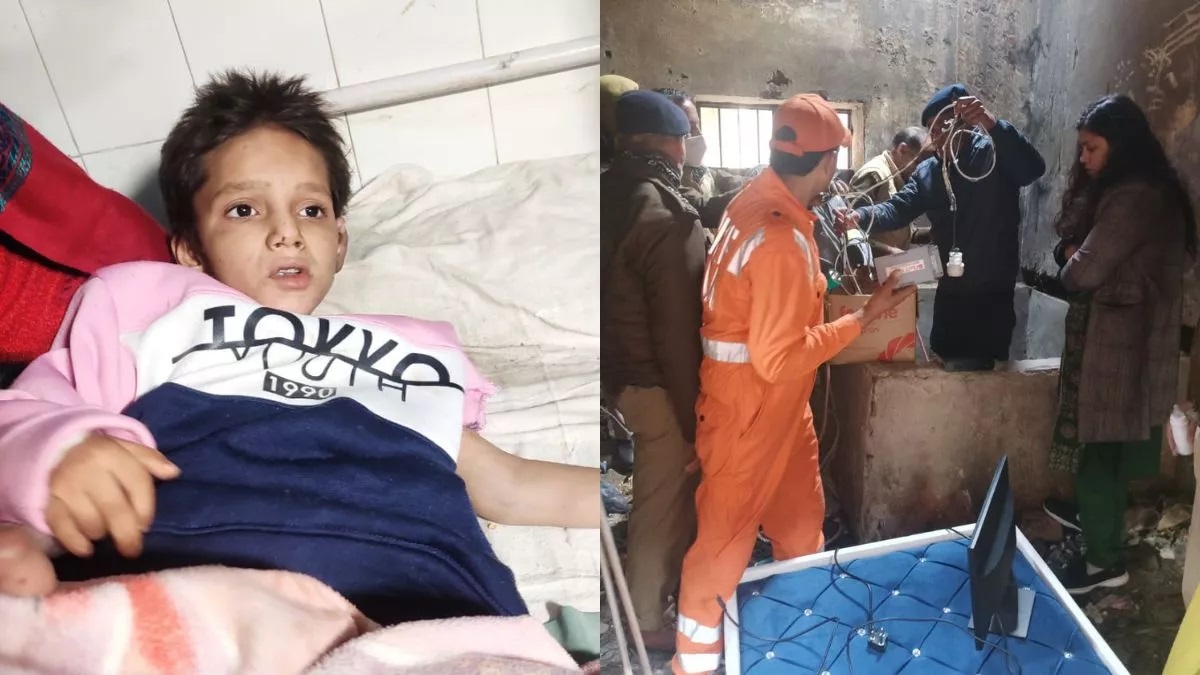 6-year-old boy fell into 60-feet-deep borewell while playing, rescued after 5-hour rescue