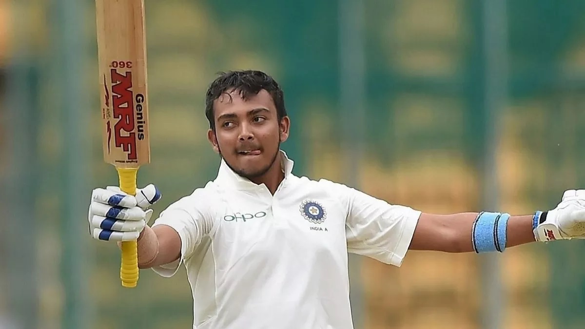 Prithvi Shaw targeted the selectors, created a storm for the first time with his statement!