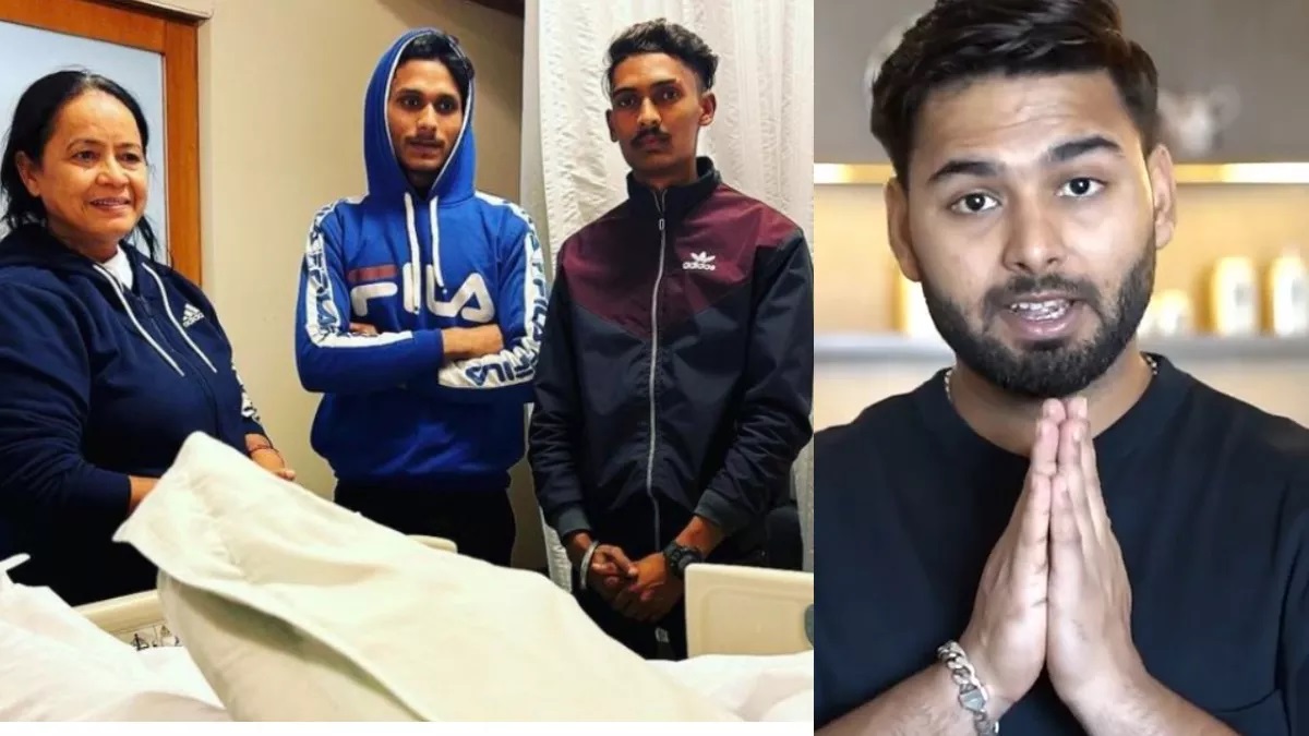 I will always be grateful and indebted to both of you... Rishabh Pant revealed the names of those 2 angels.. who saved the wicketkeeper's life