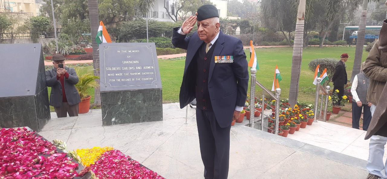 NOIDA SHAHEED SMARAK Celebrated 74th Republic Day  by Paying Floral Tributes To 39 Martyrs of Gautam Budh Nagar