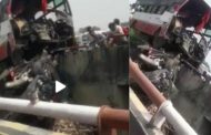 Mercedes car and roadways bus collided on Noida Expressway, 15 people injured