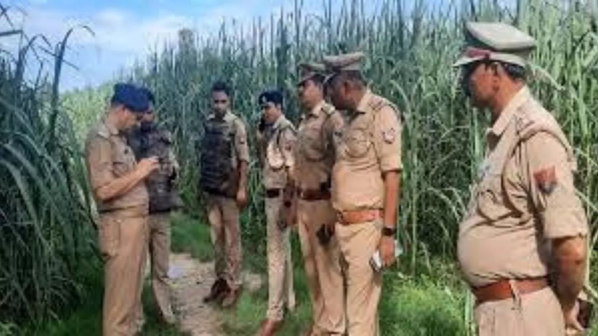 Another encounter in UP, criminal shot with reward of 25 thousand in encounter with Mau police, search continues