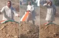 Congress councilor candidate who called Atiq Ahmed a 'martyr' in custody, placed the tricolor on the grave, said - give Bharat Ratna