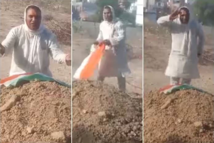 Congress councilor candidate who called Atiq Ahmed a 'martyr' in custody, placed the tricolor on the grave, said - give Bharat Ratna