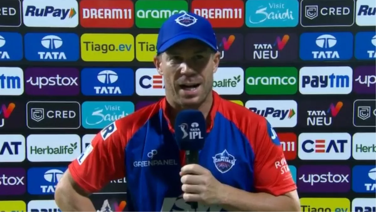 Captain Warner lost his temper after being out of IPL-2023, told the reason for the defeat!