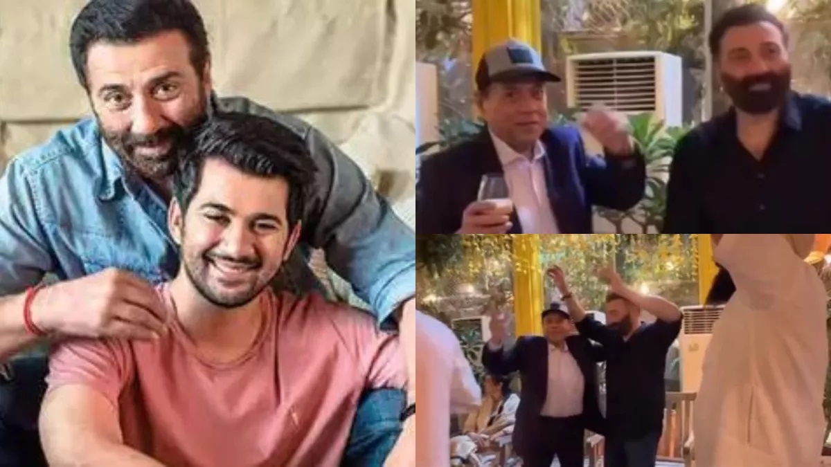 Sunny Deol dances heartily at son's pre-wedding function, video goes viral