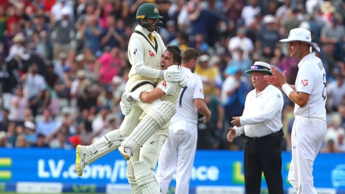 Captain Pat Cummins gave Australia a historic victory, beating England by two wickets in a breath-taking Test