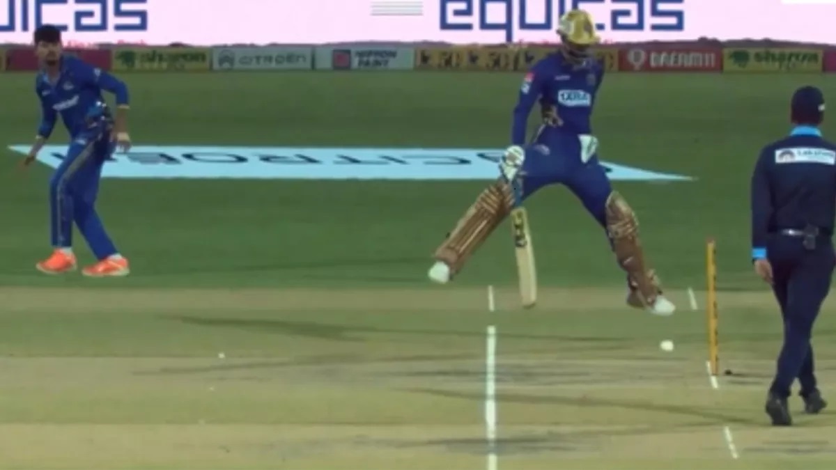 Big mistake in TNPL: Batsman piled on direct hit, but umpire did not take review