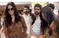 Fans rushed to see Katrina Kaif at the airport, competing for selfies