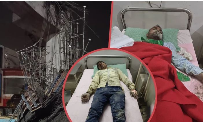 Under-construction rapid rail slab fell in Meerut, eight laborers buried, condition of three critical
