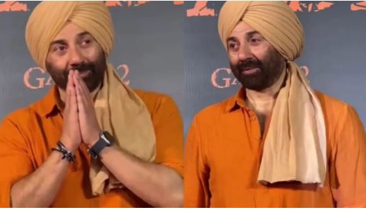Sunny Deol roared at the trailer launch of 'Gadar 2', gave a frank opinion on India-Pakistan, said- 'Political game...'
