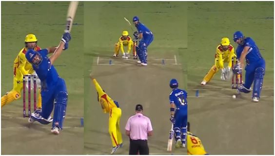 Tim David made 3 balls 'rocket', you will lose heart on stormy sixes, watch video
