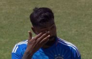 Indian captain Hardik Pandya started crying during national anthem, picture viral while wiping tears