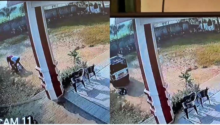 UP: Van crushes LKG student inside school in Moradabad, horrifying incident captured in CCTV