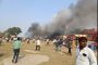 Massive fire breaks out in scrap warehouse in Ghaziabad, 2 fire engines on the spot