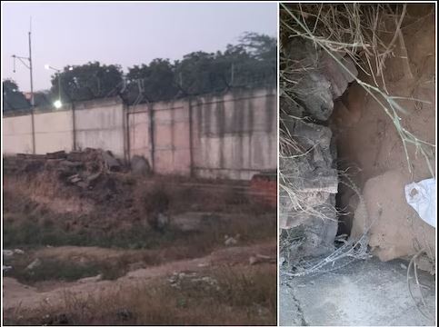 Big lapse in security of Hindon airbase, 4 feet tunnel dug near the boundary, IB and ATS engaged in investigation