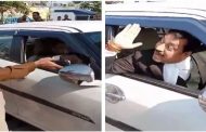 'I will slap you like this', lawyer publicly abuses police personnel...video goes viral