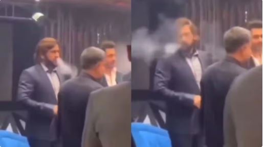 Making a ring of smoke... Thala seen in a new avatar, Mahi's new video is setting the internet on fire