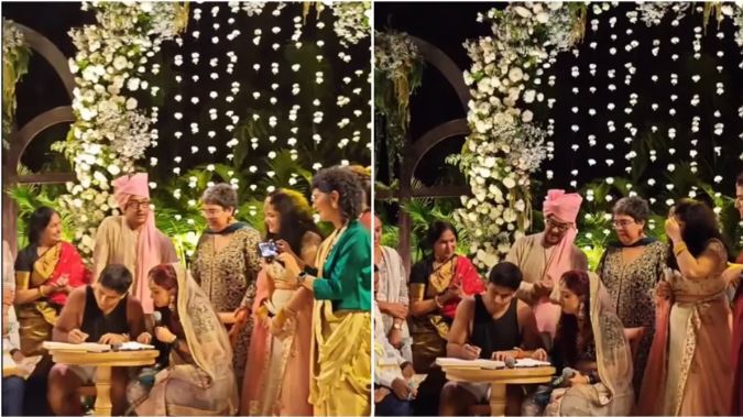 Ira Khan and Nupur Shikhare's wedding picture surfaced, you might not have seen such a pair of bride and groom.