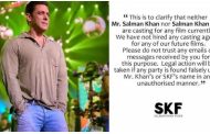 Salman Khan's production company issued notice, gave this warning regarding fake casting call