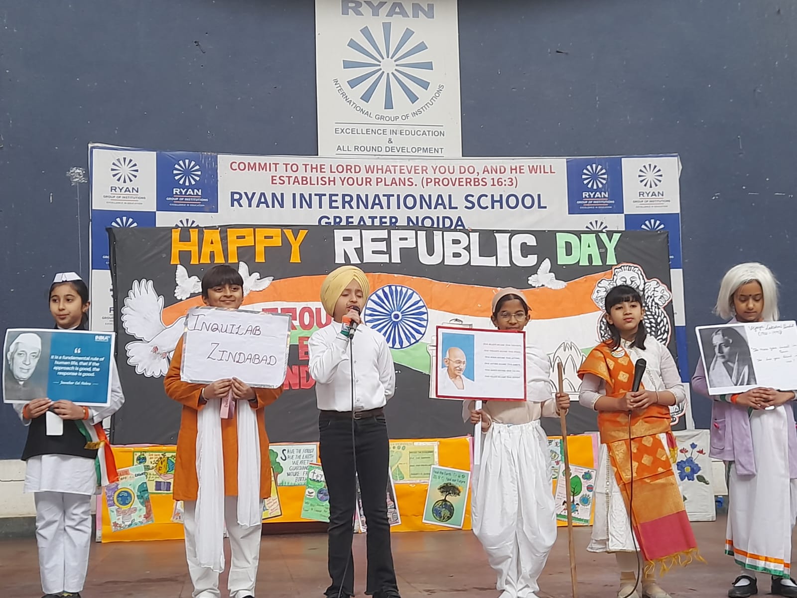 REPUBLIC DAY CELEBRATIONS AT RYAN GREATER NOIDA