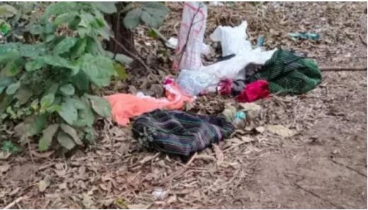 Ruthless murder: The woman's body was cut into pieces, packed in bags and thrown in the forest, head, hands and legs were found separated.