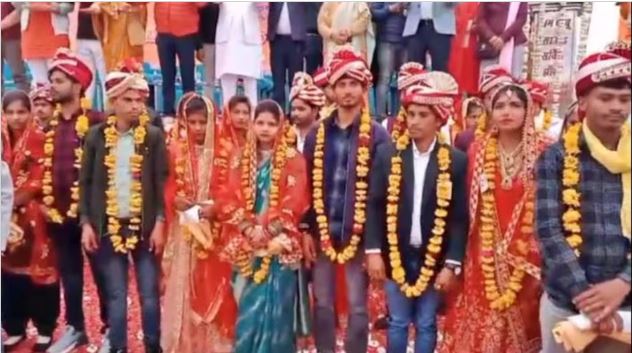 UP: When the groom did not come, the bride took off with her brother-in-law, after Ballia now 'played' in the mass marriage of Jhansi
