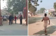 Angry student went out on the road naked, youth missed his exam due to roadways