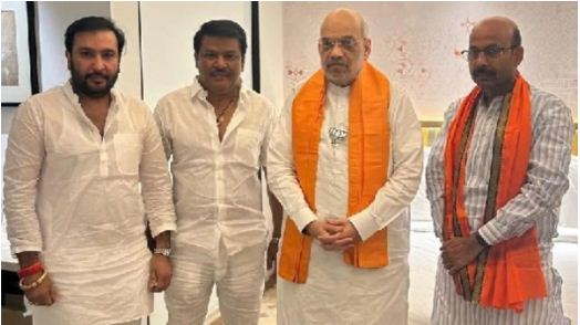 Basti's strong leader Rajkishore Singh joins BJP, meets Amit Shah before taking membership