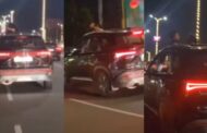 The young man and woman did a dirty act by opening the sunroof of the car, Lucknow police started investigating as soon as the video went viral