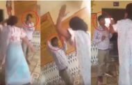 School became an arena... Male and female teachers clashed, slapped each other fiercely, video went viral