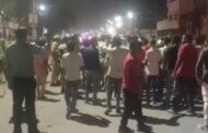 Stone pelting during immersion of Maa Durga idol in Gonda, tension in the area... Police on the streets, situation under control