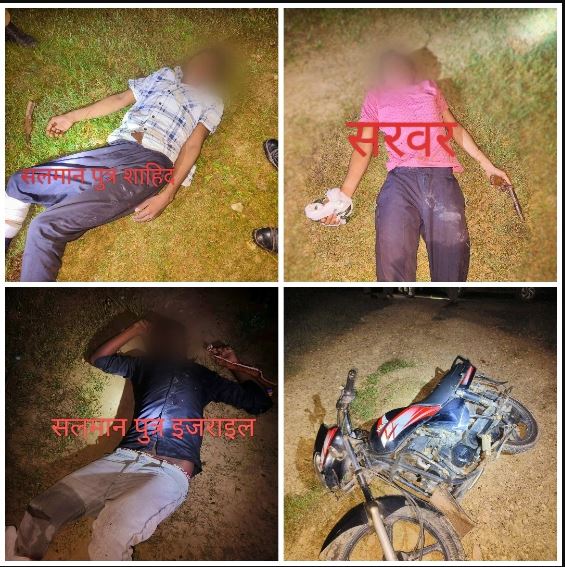 Another encounter in Sultanpur... Three criminals shot in the leg, accused of killing a girl and throwing her body in the bushes