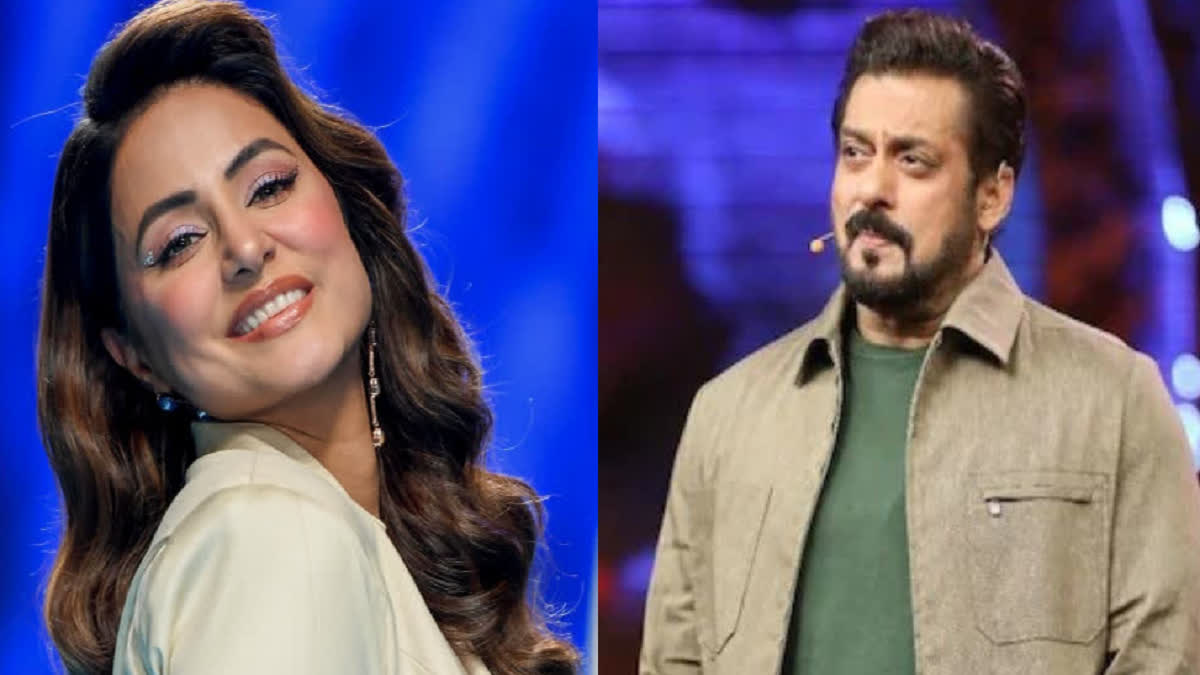'You will be 1000% fine', Salman Khan said to cancer patient Hina Khan who came to Bigg Boss 18, the actress started crying