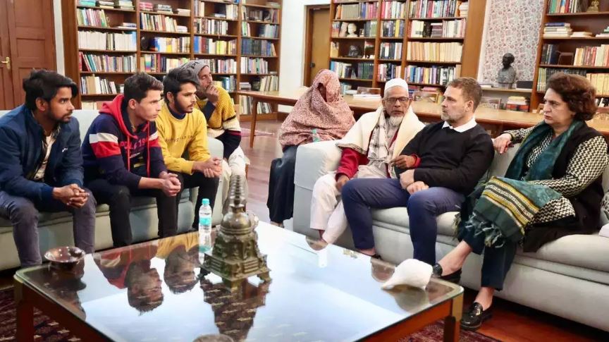 Rahul Gandhi met the victims of Sambhal violence, promised to provide justice