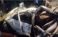 Car collided with a tree and fell into a ditch in Pilibhit, 5 killed, 6 injured in the accident