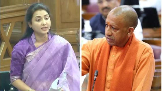 There was an amazing discussion between Ragini Sonkar and Yogi Adityanath, sharp questions from SP MLA in UP budget session